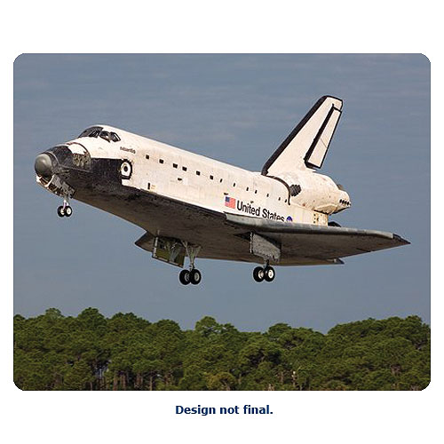 Space Shuttle with Cargo Bay and Satellite 1:144 Scale Model Kit